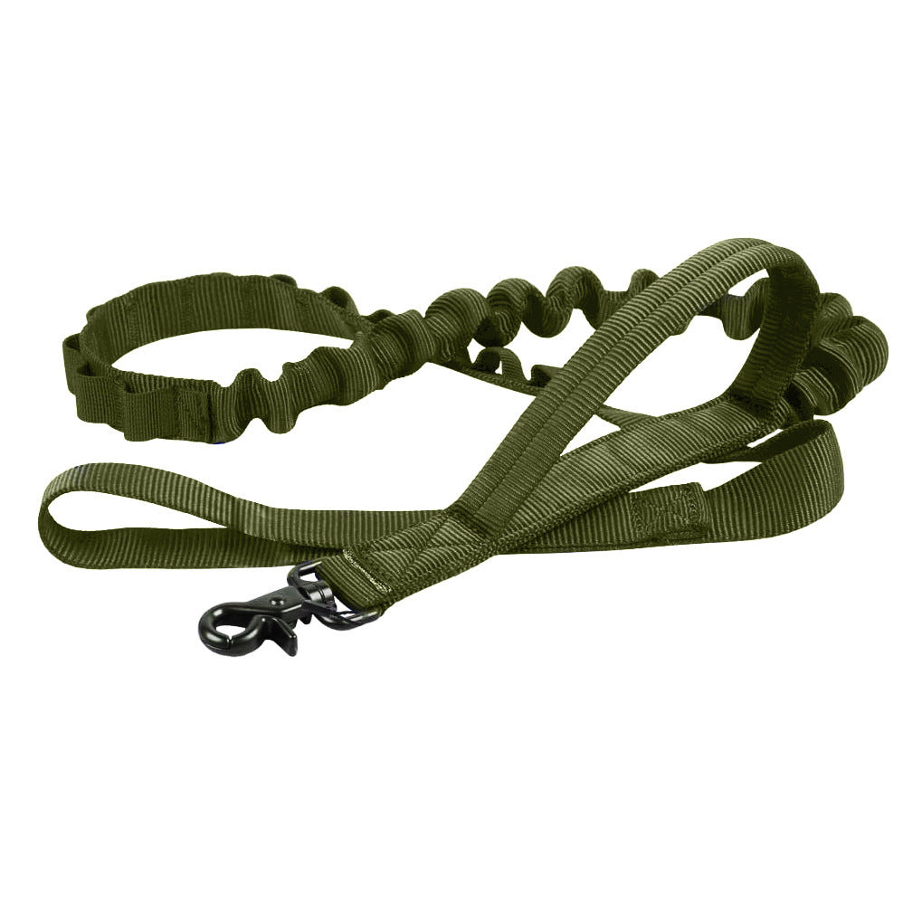 Taktisches Hundehalsband mit Leine – Verstellbar