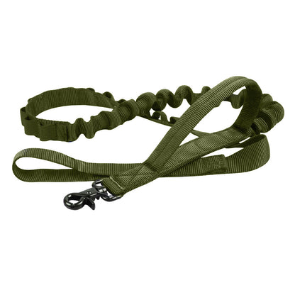 Taktisches Hundehalsband mit Leine – Verstellbar