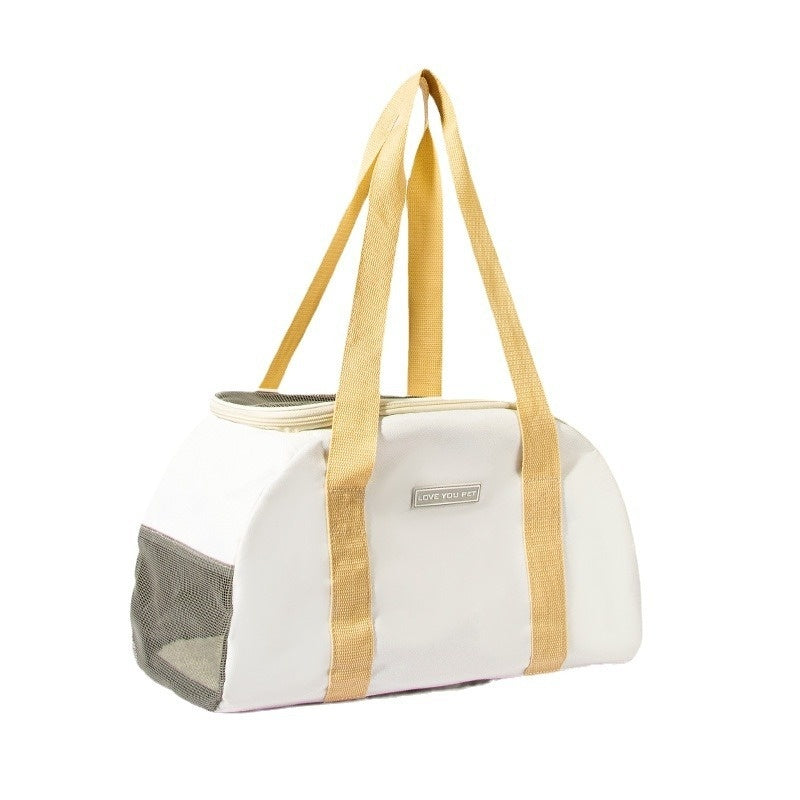 Ein-Schulter Katzentasche – Atmungsaktiv, Leicht & Waschbar