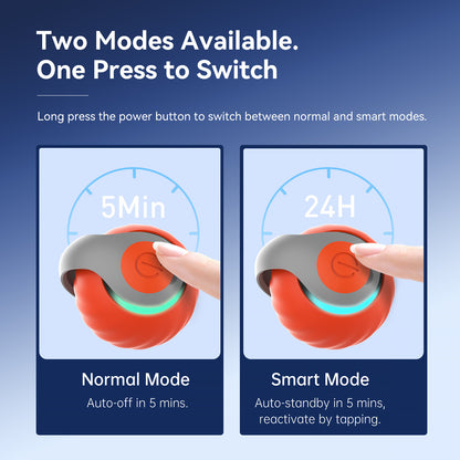 Interaktiver Katzenspielball – USB-C Wiederaufladbar